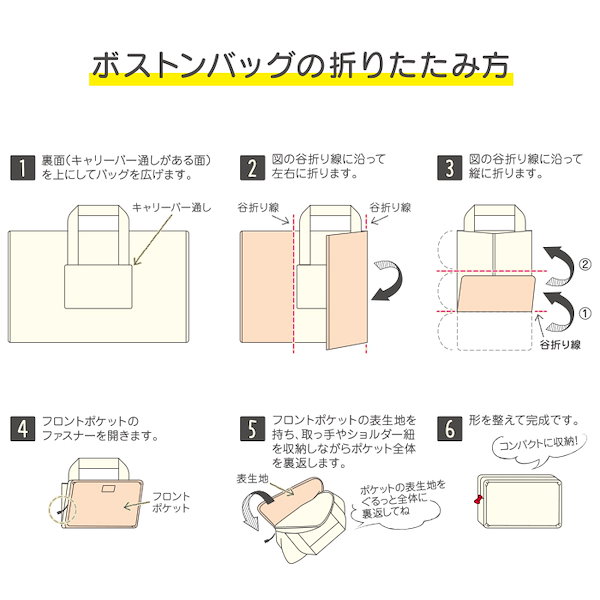 Qoo10] エスアイエス ハローキティ折りたたみボストンバッグ【ブ