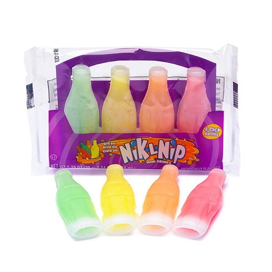 ナーズロープ ワックスボトルキャンディ ワックスボトル 楽天市場】Nik-L-Nip ワックスボトルキャンディ(4本入り