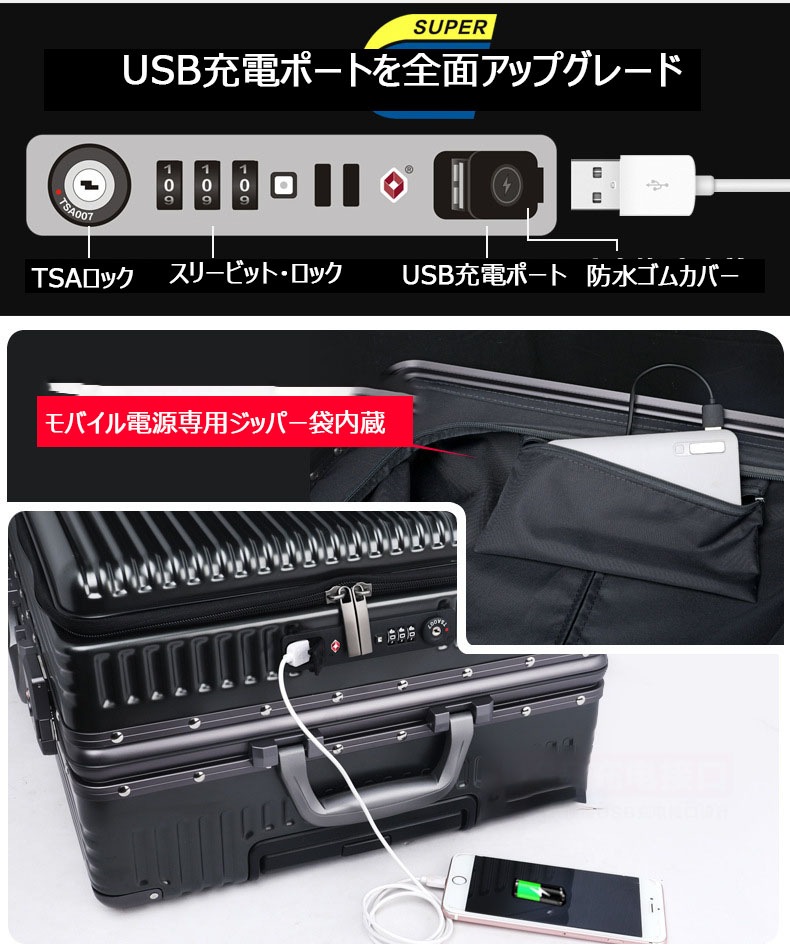 前開き搭乗箱 多機能スーツケース 20インチの暗号箱 アルミフレームの男女用スーツケース ポールボックス大容量外出用スーツケース ビジネス用レバーボックス 前開き搭乗箱 多機能スーツケース 20インチの暗号箱 アルミフレームの男女用スーツケース ポールボックス大容量外出用スーツケース ビジネス用レバーボックス