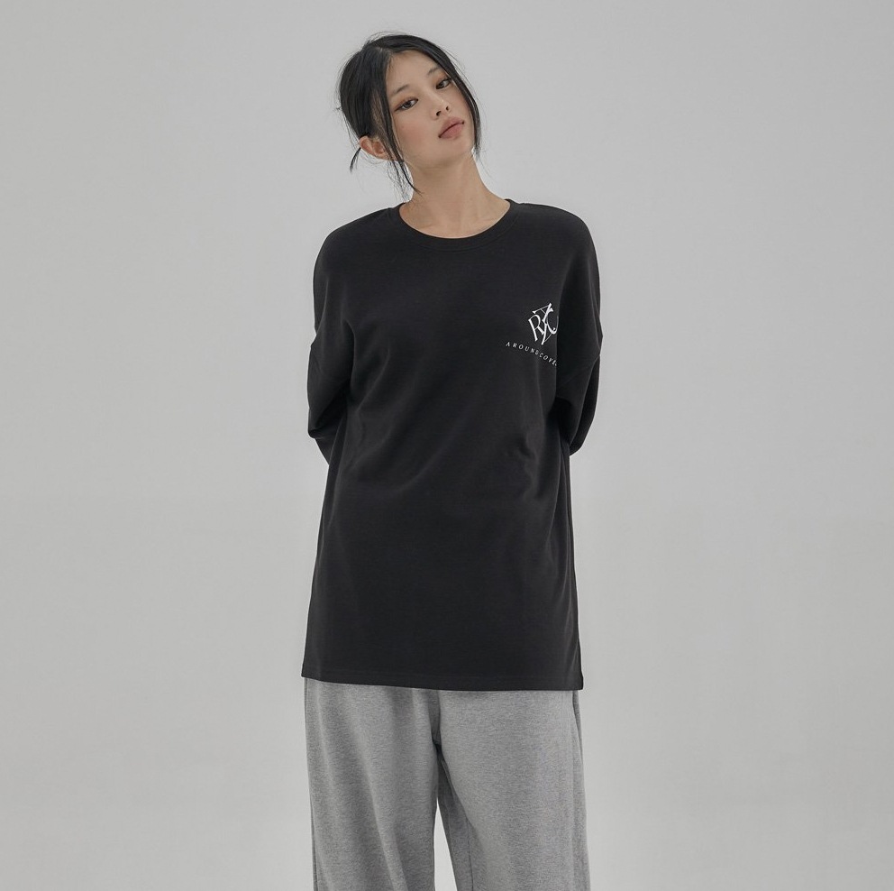 アラウンドカバーサイクルロングスリーブ(2色)韓国人気ファッション 韓国の人気ブランド 韓国ファッション ロングスリーブ