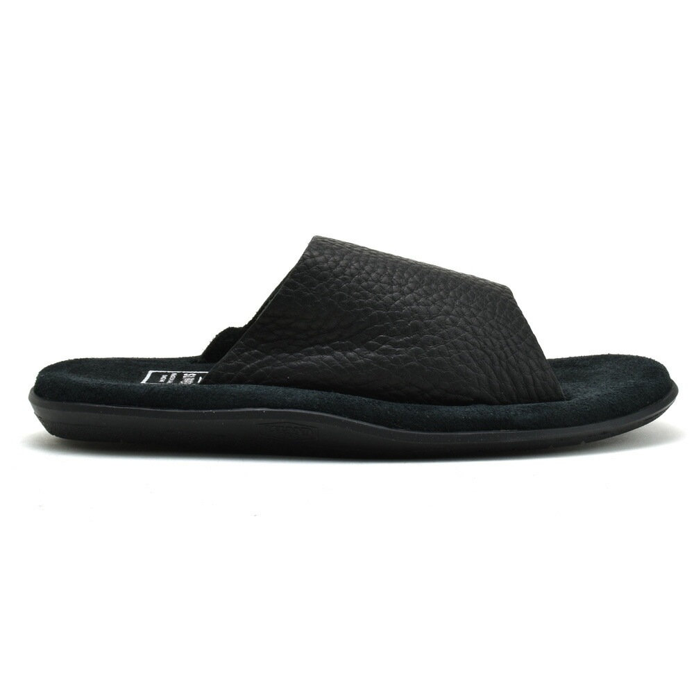 アイランドスリッパ サンダル メンズ レディース レザーサンダル ブラック 黒 ISLANDSLIPPER BULL HIDE SLIDE[pbs705bh]
