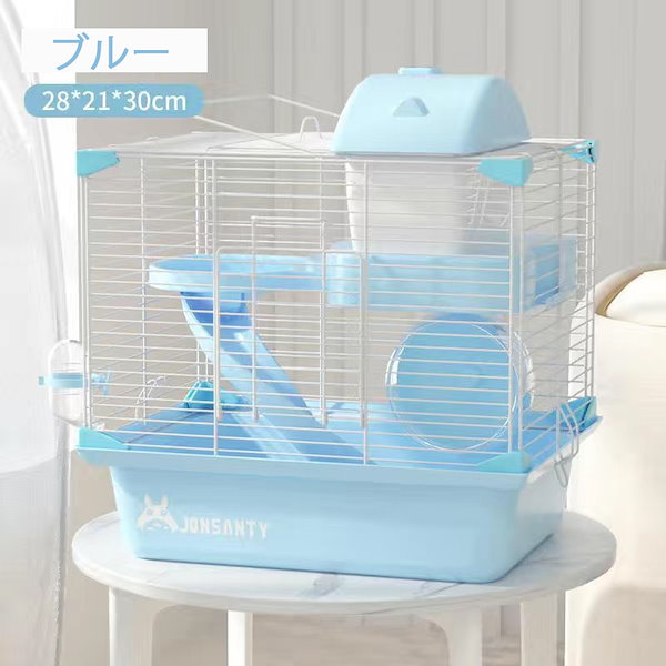 Qoo10] ハムスター ケージ 2階建て ハムスター