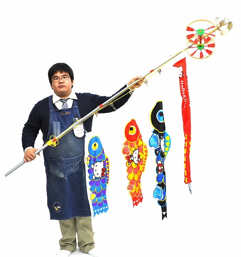 鯉のぼり こいのぼり 鯉のぼり 室内用 こいのぼり 室内用 鯉のぼり ベランダ用 こいのぼり ベランダ用 マンション スタンド付き　ハローキティ　鯉のぼり飾り　 送料無料 ｺﾝﾊﾟｸﾄ ﾐﾆ