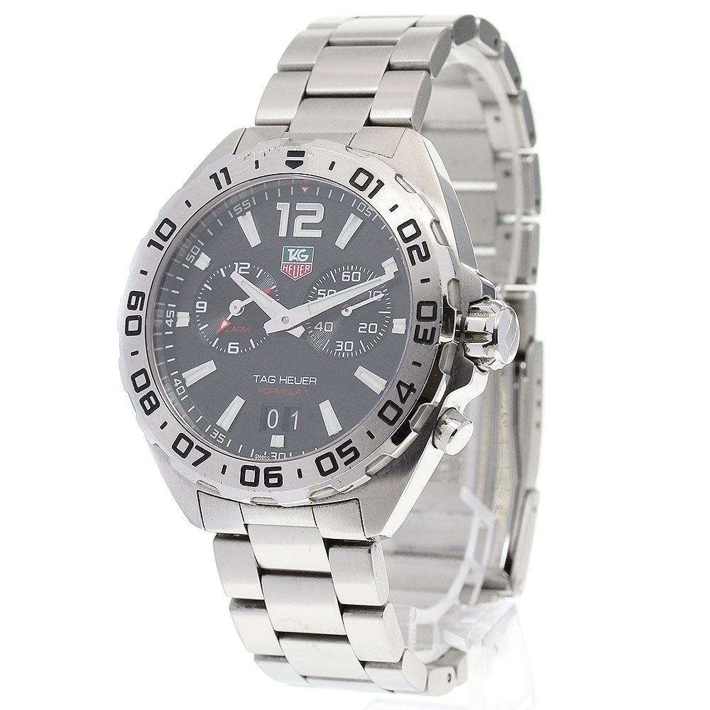 タグホイヤー TAG HEUER WAZ111A フォーミュラー1 アラーム クォーツ メンズ _850143【中古】