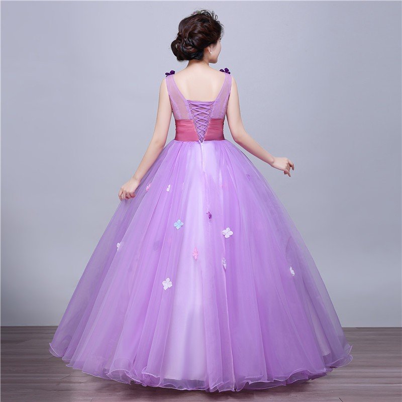 カラードレス ロングドレス 豪華ウェディングドレス 結婚式 演奏会ロングドレス コンサート 二次会 舞台衣装 パープル カラードレス ロングドレス 豪華ウェディングドレス 結婚式 演奏会ロングドレス コンサート 二次会 舞台衣装 パープル