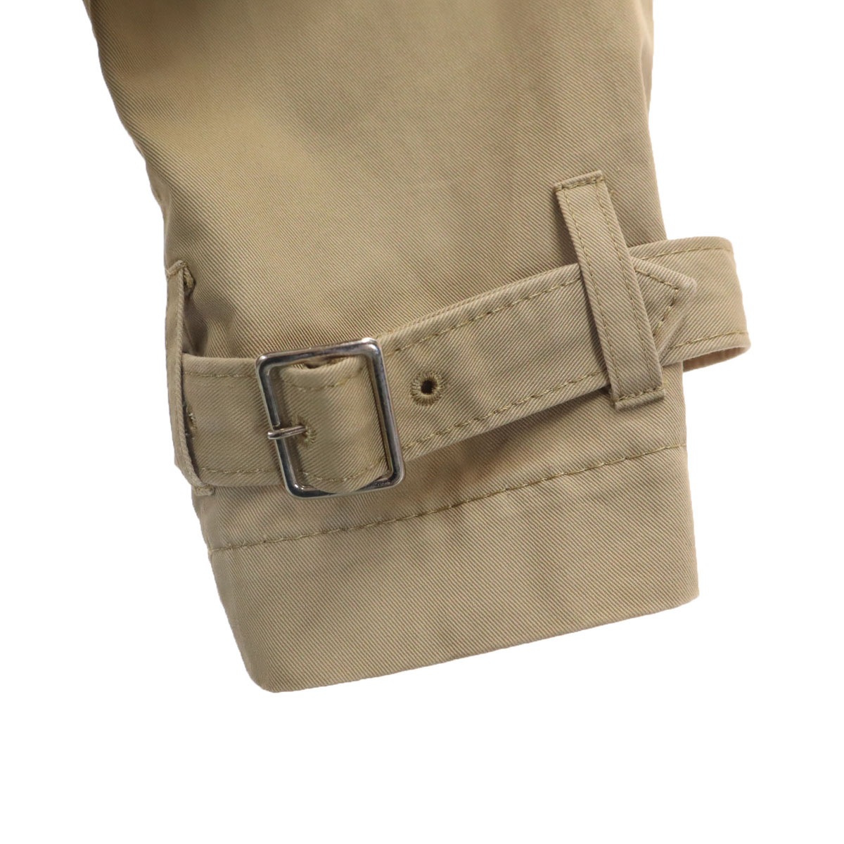 tricot COMME des GARCONS トリコットコムデギャルソン 2009年 日本製 7分袖 ショート トレンチコート M ベージュ レディース 古着 tricot COMME des GARCONS トリコットコムデギャルソン 2009年 日本製 7分袖 ショート トレンチコート M ベージュ レディース 古着