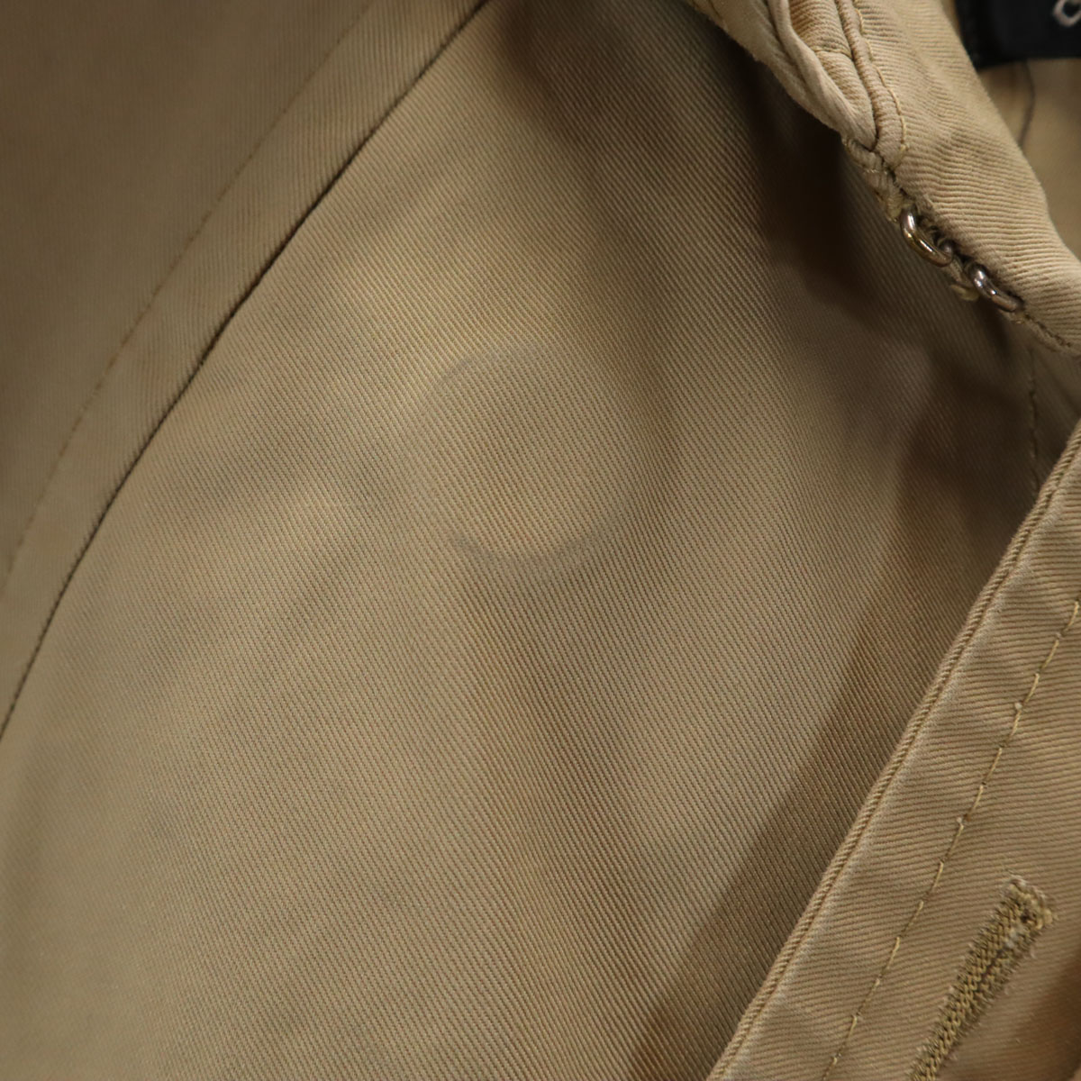 tricot COMME des GARCONS トリコットコムデギャルソン 2009年 日本製 7分袖 ショート トレンチコート M ベージュ レディース 古着 tricot COMME des GARCONS トリコットコムデギャルソン 2009年 日本製 7分袖 ショート トレンチコート M ベージュ レディース 古着