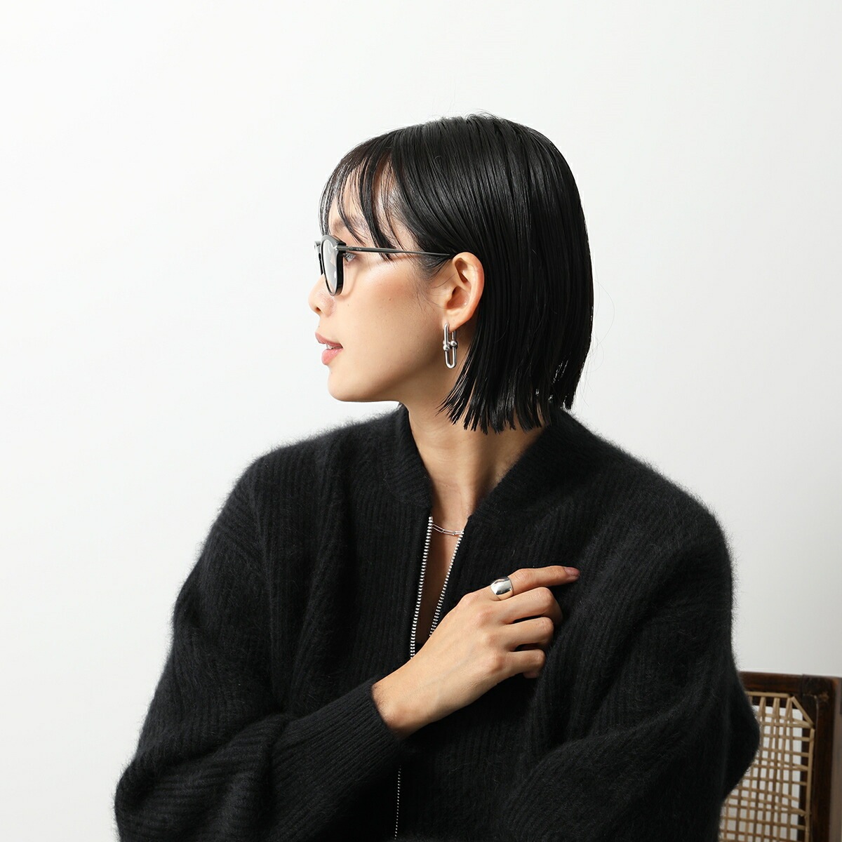 Dior ディオール メガネ DiorBlacksuitO R21 1300 2200 DM50030I 001 056 レディース ウェリントン型 めがね 眼鏡 アイウェア カラー2色