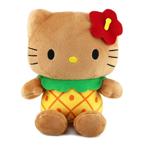 Qoo10] サンリオ 日焼け 20CM ぬいぐるみ キーホルダ