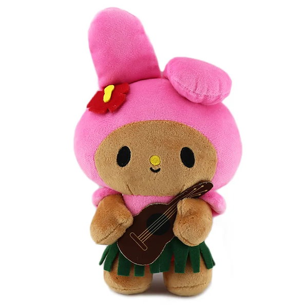 サンリオ日焼け ぬいぐるみ とマスコット8体セット ハローキティ