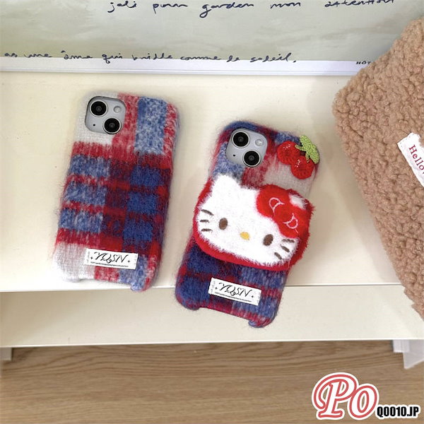 Qoo10] かわいい キティ iphoneケース キ