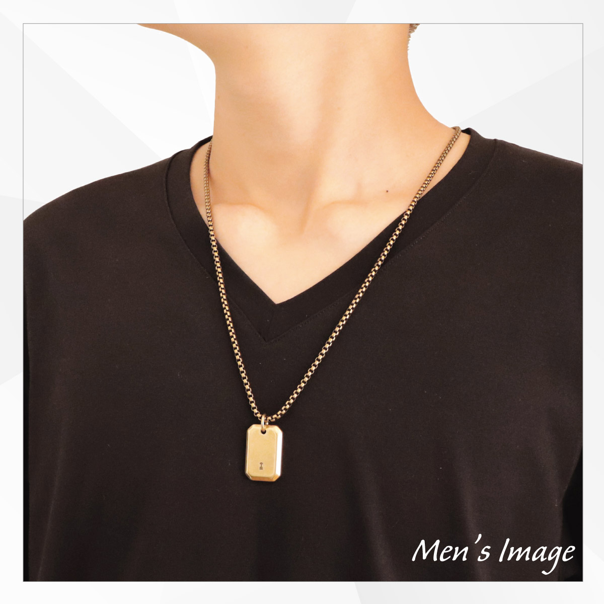 vie ネックレス ペンダント レディース メンズ サージカルステンレス316L プレート ロング vie ネックレス ペンダント レディース メンズ サージカルステンレス316L プレート ロング