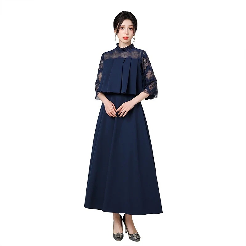 縁夢 イブニングドレス レース ロングワンピース 七分袖 チュール ドッキング イブパーティードレス キャバ 着痩せ 大人 同窓会 披露宴 卒業式 結婚式 演奏会 ウェディング 二次会 発表会 メ 縁夢 イブニングドレス レース ロングワンピース 七分袖 チュール ドッキング イブパーティードレス キャバ 着痩せ 大人 同窓会 披露宴 卒業式 結婚式 演奏会 ウェディング 二次会 発表会 メ