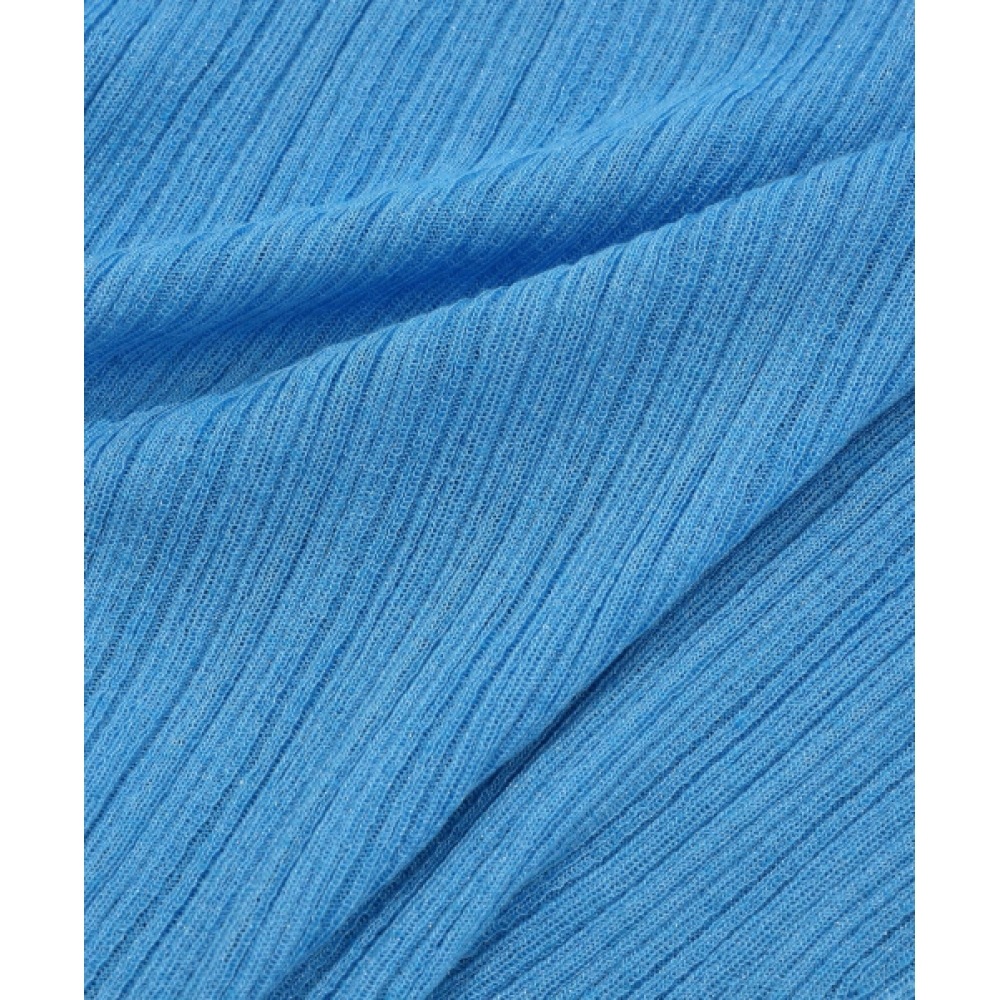 COVERNAT 女性用シアーパーカーニットブルー COVERNAT 女性用シアーパーカーニットブルー