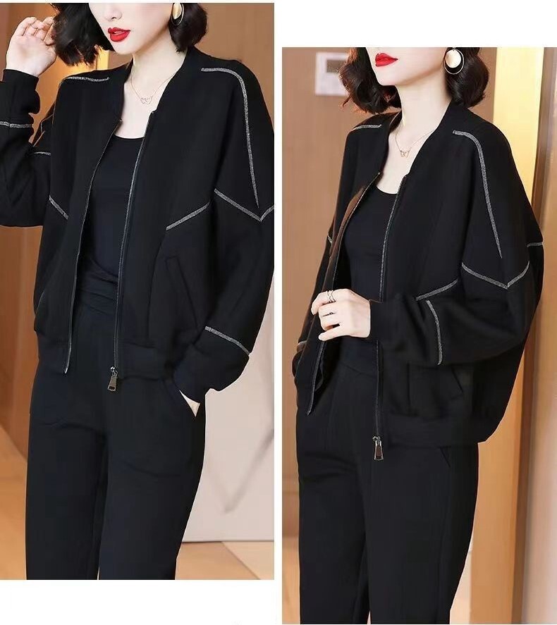 レディース ジャケット ブルゾン 上着 ショート丈 長袖 ドロップショルダー ベースボールカラー ストレート ファスナー ポケット 前開き 薄手 ポリエステル 大人可愛い シンプル カジュアル レディース ジャケット ブルゾン 上着 ショート丈 長袖 ドロップショルダー ベースボールカラー ストレート ファスナー ポケット 前開き 薄手 ポリエステル 大人可愛い シンプル カジュアル