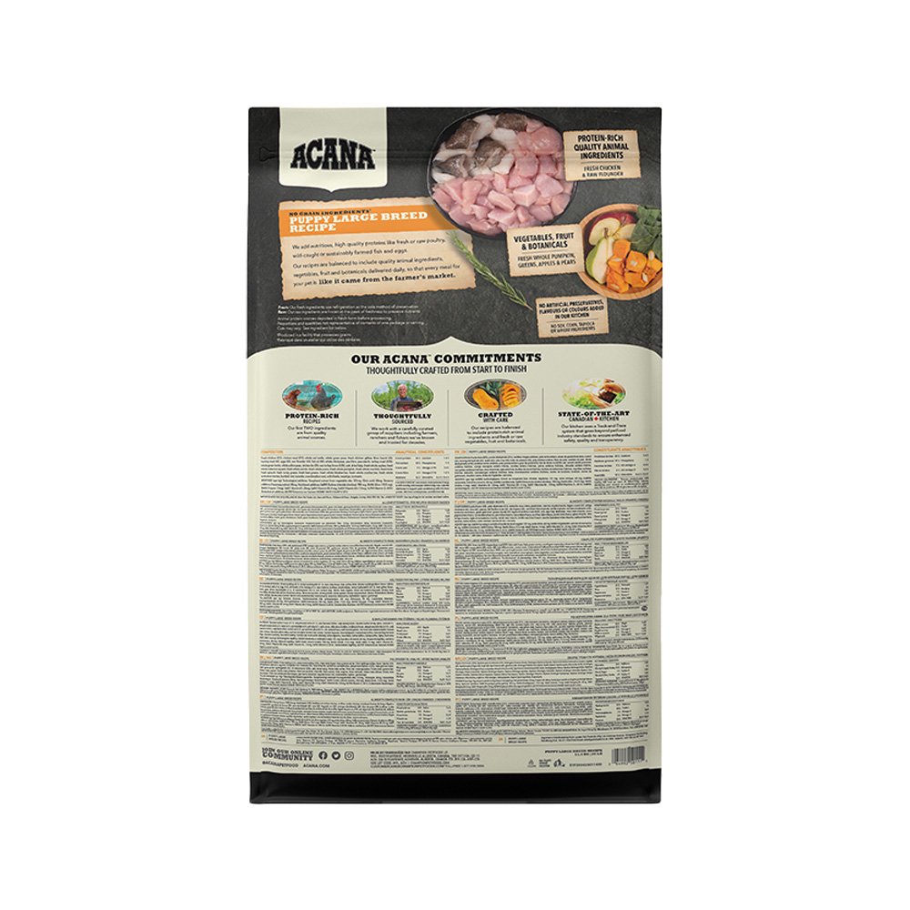 ドッグフード　パピーラージブリードレシピ　１１．４ｋｇ　正規品　ＣＲＣ45―02―05―10―10