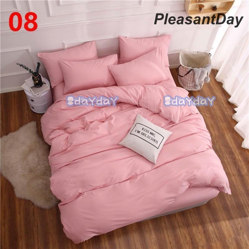 【急速出荷!】[]布団カバー セット 3点 4点 シングル セミ ベッドカバー 寝具セット 枕カバー おしゃれ 四季通用 風 柔らかい 洋式和式兼用 無地安くなった