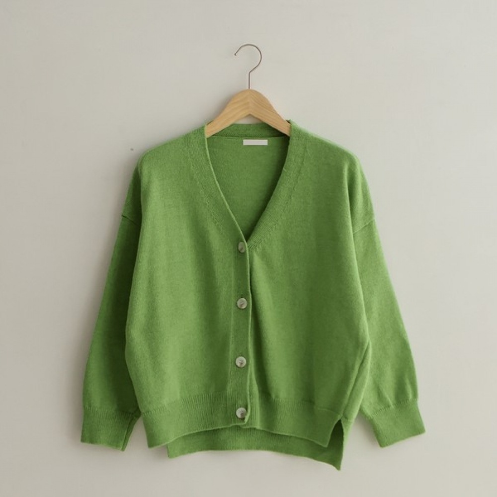 [ELYSIA] ベオシンプルデイリー Vニットカーディガン