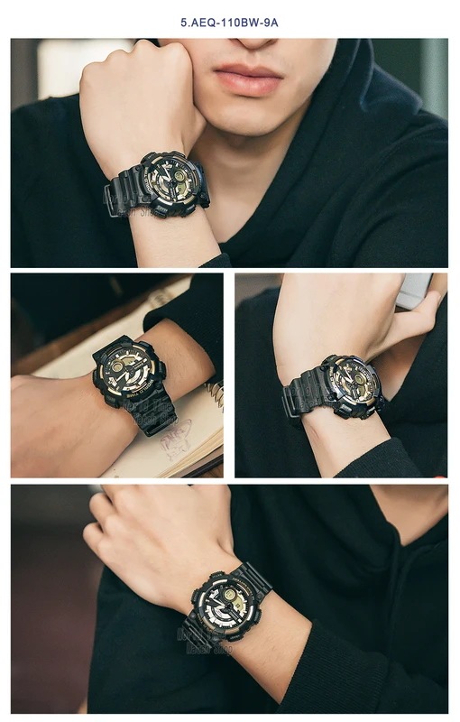 カシオ-メンズデジタルウォッチ,100m防水,クォーツ,電気ミリタリーウォッチ,AE-1500WH-8B カシオ-メンズデジタルウォッチ,100m防水,クォーツ,電気ミリタリーウォッチ,AE-1500WH-8B