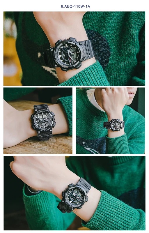 カシオ-メンズデジタルウォッチ,100m防水,クォーツ,電気ミリタリーウォッチ,AE-1500WH-8B カシオ-メンズデジタルウォッチ,100m防水,クォーツ,電気ミリタリーウォッチ,AE-1500WH-8B