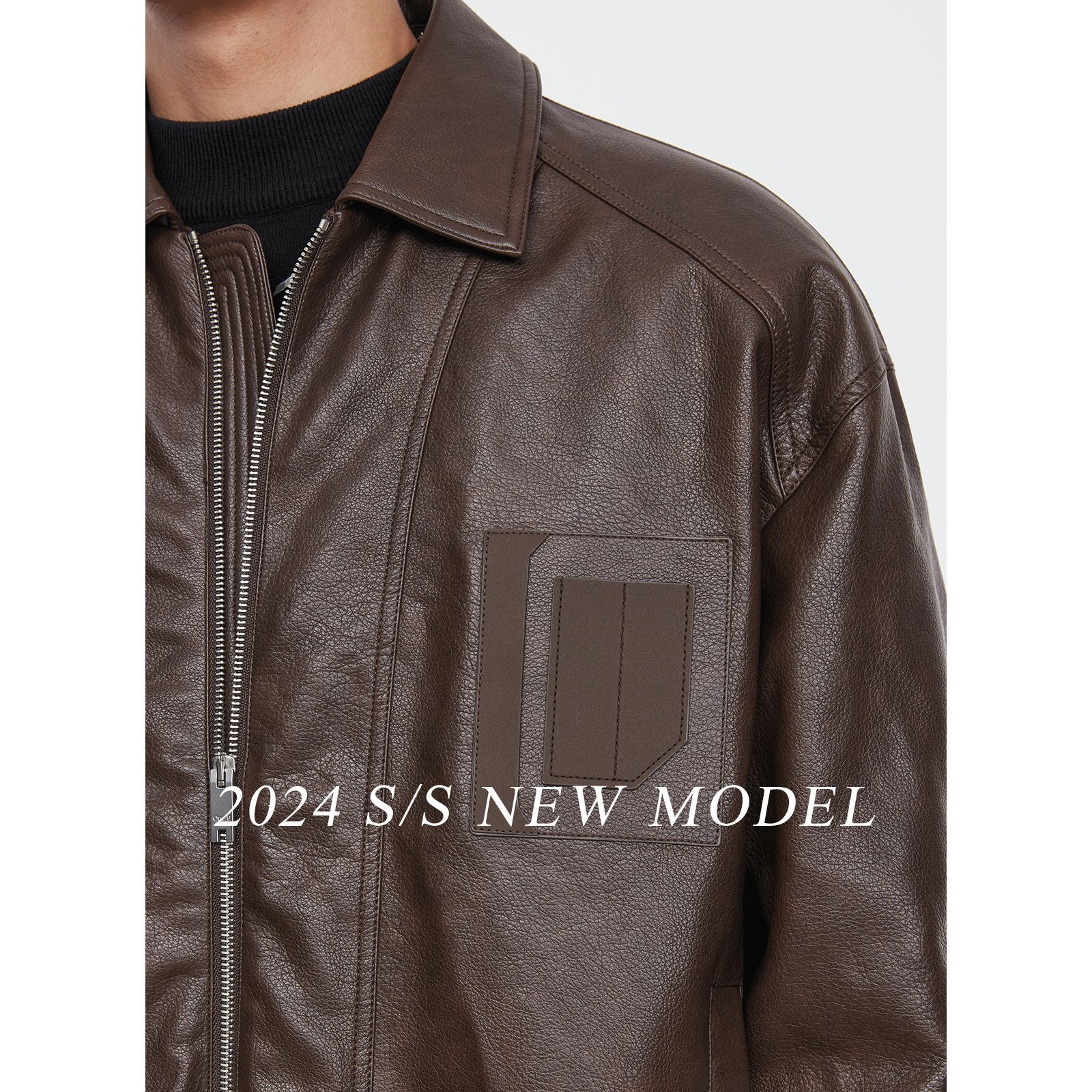 またPUレザーダウンジャケットメンズ冬の新しい日本のラペルファッション人気の若者のアヒルのダウンジャケットを停止します