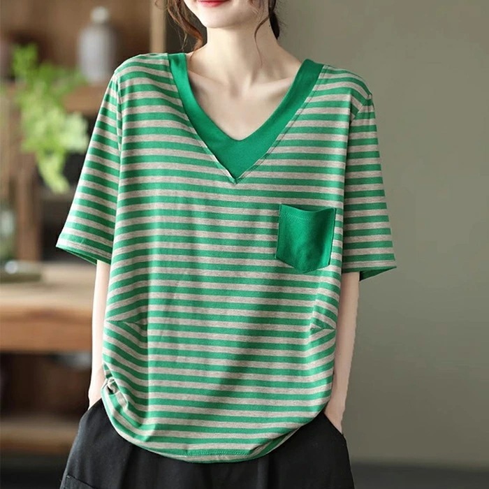 【20点セット】Tシャツ レディース チュニック カットソー トップス プルオーバー ブラウス コットンtシャツ 半袖 vネック 夏 ボーダー柄 ゆったり 体型カバー 大きいサイズ ゆったり カジュア 【20点セット】Tシャツ レディース チュニック カットソー トップス プルオーバー ブラウス コットンtシャツ 半袖 vネック 夏 ボーダー柄 ゆったり 体型カバー 大きいサイズ ゆったり カジュア