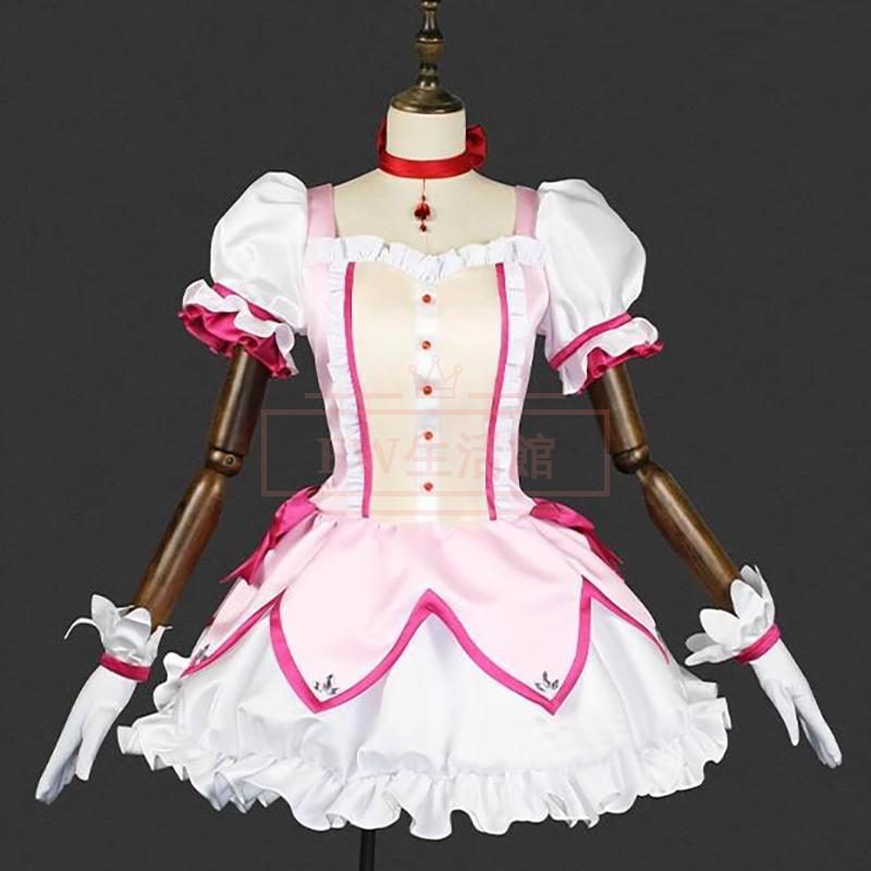 魔法少女まどかマギカ 鹿目まどか コスプレ衣装 靴 コスチューム 演出服 アニメ ゲーム ハロウィン cos 変装