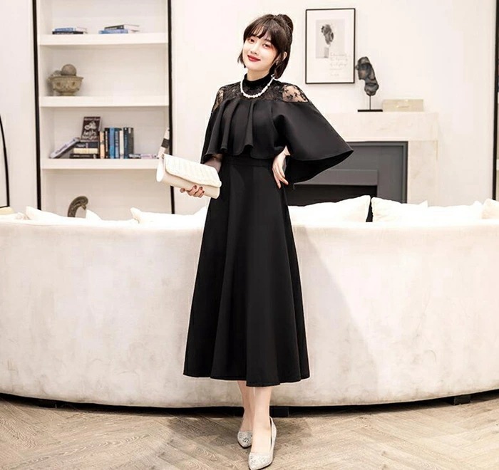 パーティードレス ロング 大きいサイズ 結婚式 ワンピース ロング丈 袖あり ドレス パーティドレス チュール 結婚式ドレス お呼ばれドレス フォーマル ハイネック レース&刺繍 4色 パーティードレス ロング 大きいサイズ 結婚式 ワンピース ロング丈 袖あり ドレス パーティドレス チュール 結婚式ドレス お呼ばれドレス フォーマル ハイネック レース&刺繍 4色