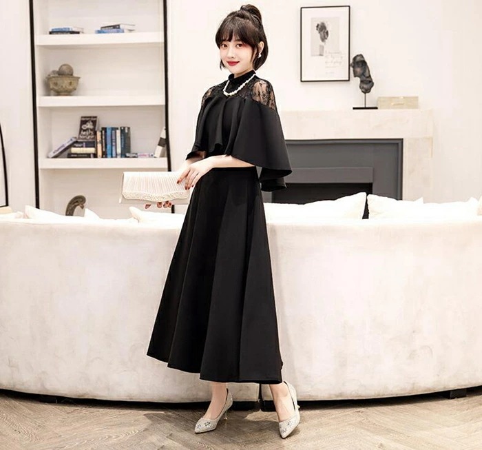 パーティードレス ロング 大きいサイズ 結婚式 ワンピース ロング丈 袖あり ドレス パーティドレス チュール 結婚式ドレス お呼ばれドレス フォーマル ハイネック レース&刺繍 4色 パーティードレス ロング 大きいサイズ 結婚式 ワンピース ロング丈 袖あり ドレス パーティドレス チュール 結婚式ドレス お呼ばれドレス フォーマル ハイネック レース&刺繍 4色