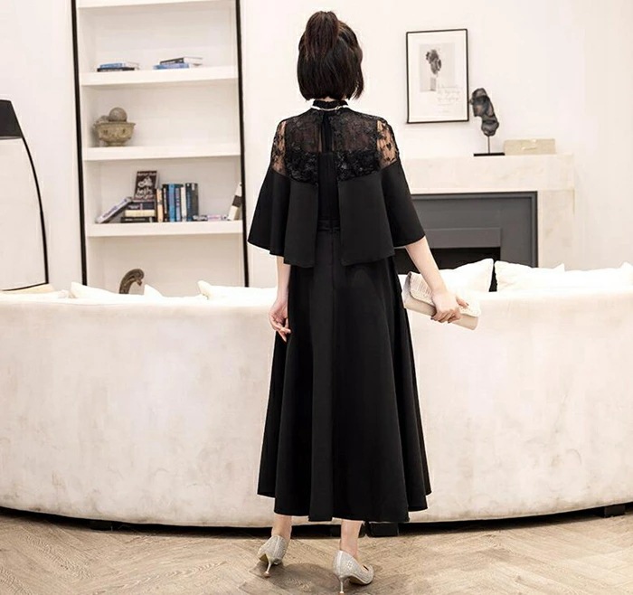 パーティードレス ロング 大きいサイズ 結婚式 ワンピース ロング丈 袖あり ドレス パーティドレス チュール 結婚式ドレス お呼ばれドレス フォーマル ハイネック レース&刺繍 4色 パーティードレス ロング 大きいサイズ 結婚式 ワンピース ロング丈 袖あり ドレス パーティドレス チュール 結婚式ドレス お呼ばれドレス フォーマル ハイネック レース&刺繍 4色