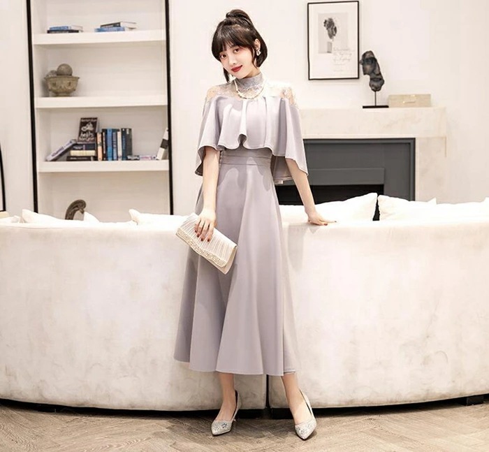 パーティードレス ロング 大きいサイズ 結婚式 ワンピース ロング丈 袖あり ドレス パーティドレス チュール 結婚式ドレス お呼ばれドレス フォーマル ハイネック レース&刺繍 4色 パーティードレス ロング 大きいサイズ 結婚式 ワンピース ロング丈 袖あり ドレス パーティドレス チュール 結婚式ドレス お呼ばれドレス フォーマル ハイネック レース&刺繍 4色