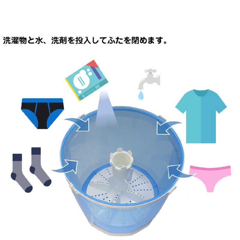 ELPA　全手動ウォッシャー　WS-01