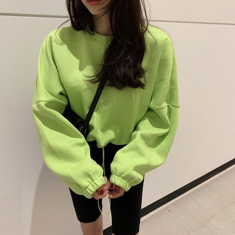 トレーナー ラウンドネック プルオーバー 長袖 ルーズ 韓国 レディース かわいい 可愛い キュート 大人可愛い 大人女子 シンプル スポーティー きれいめ カジュアル 大人 気品 上品