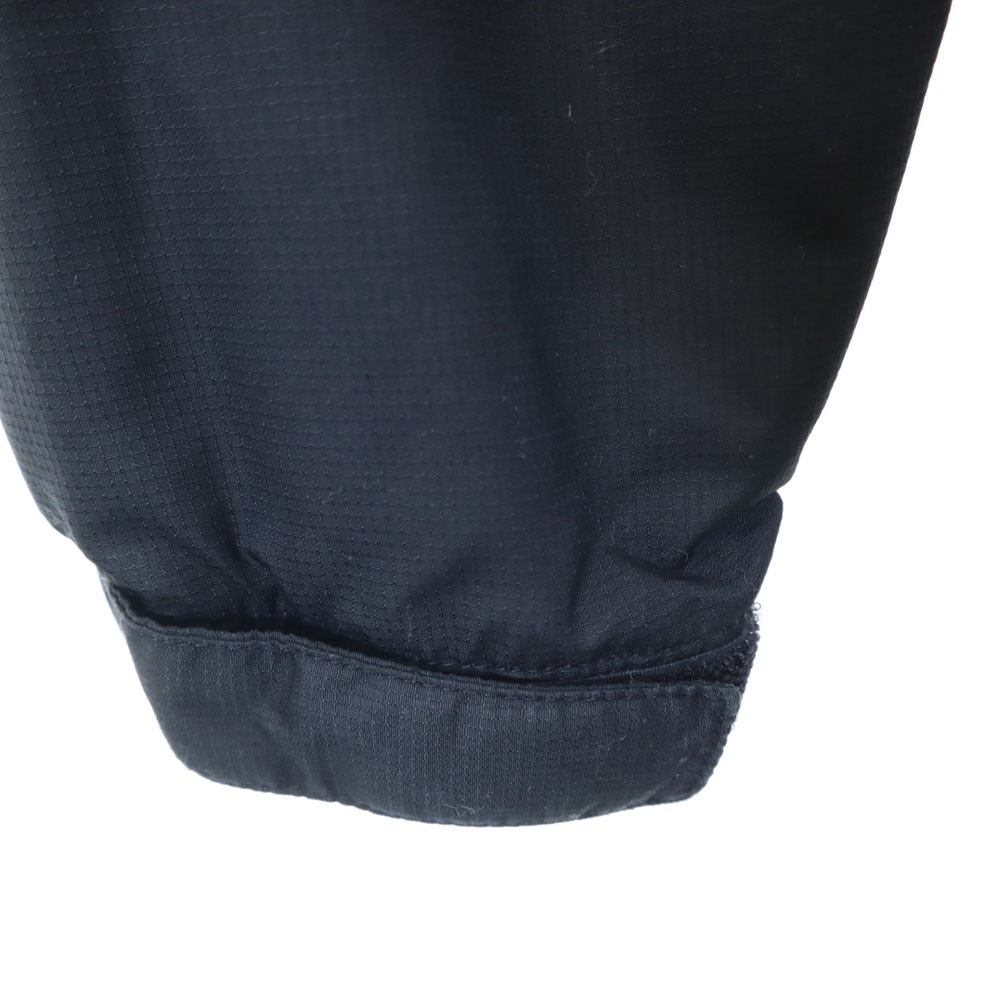 ジップジャケット F 黒 薄中綿入り アウトドア レディース 古着 ジップジャケット F 黒 薄中綿入り アウトドア レディース 古着