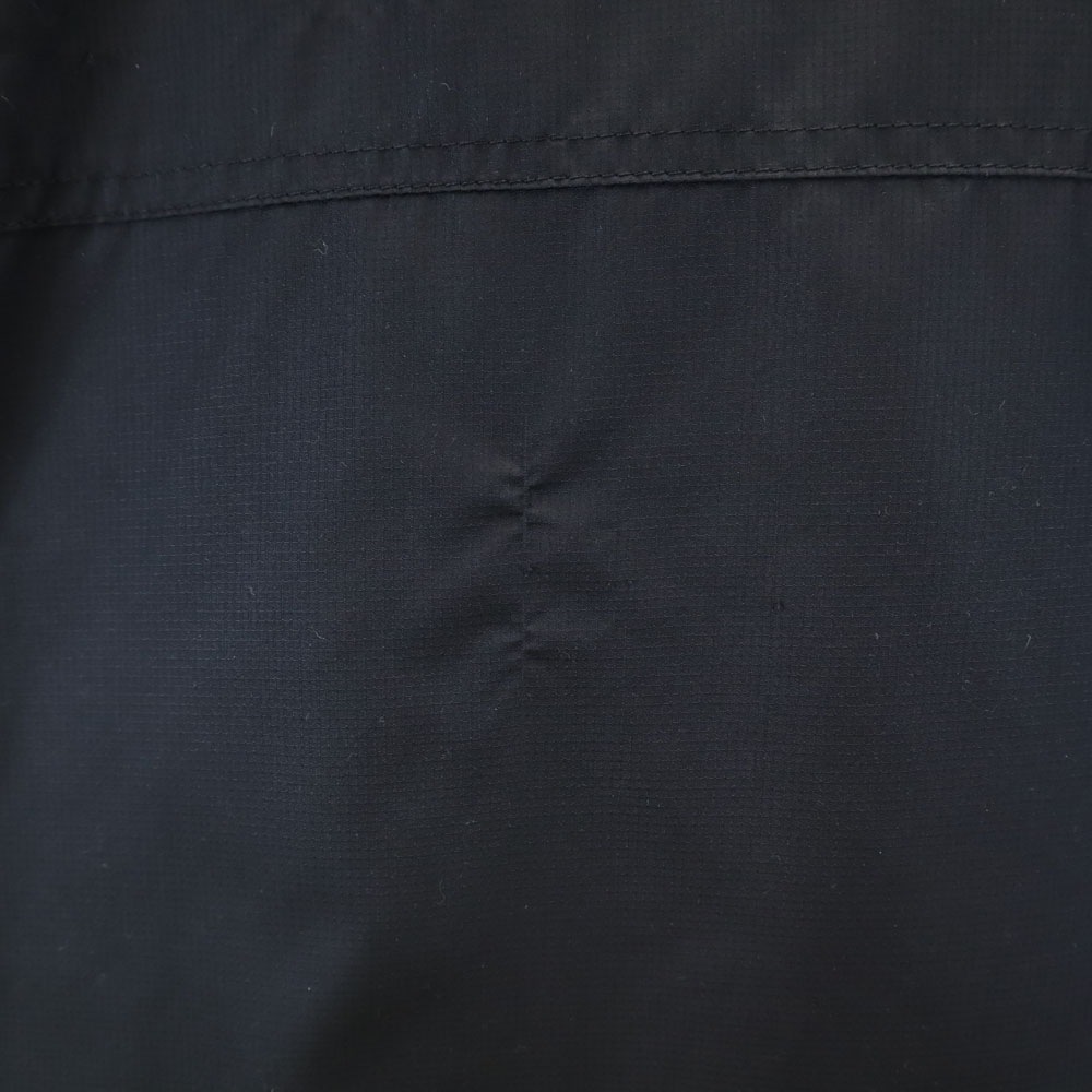 ジップジャケット F 黒 薄中綿入り アウトドア レディース 古着 ジップジャケット F 黒 薄中綿入り アウトドア レディース 古着