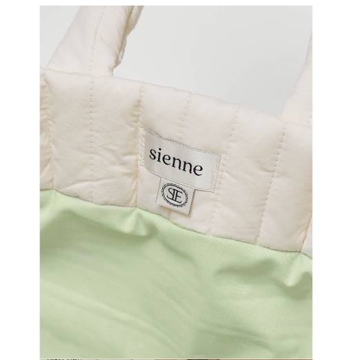 【SIENNE】 PADDING BAG : CREAM 【SIENNE】 PADDING BAG : CREAM