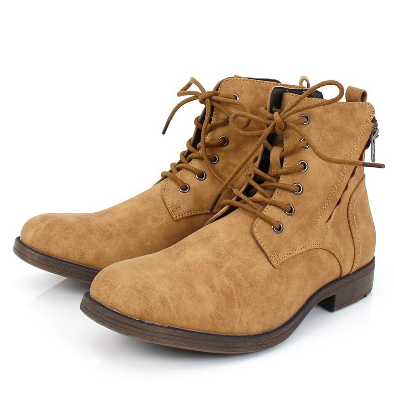 【即納】ブーツ メンズ ショートブーツ チャッカブーツ レースアップ ワークブーツ 靴 ミリタリー サイドジップ ファスナー フェイクレザー スウェード ヌバック 【即納】ブーツ メンズ ショートブーツ チャッカブーツ レースアップ ワークブーツ 靴 ミリタリー サイドジップ ファスナー フェイクレザー スウェード ヌバック