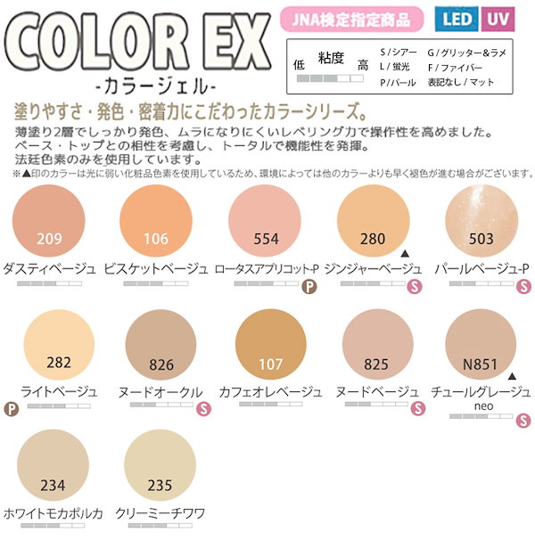 新品未使用未開封プリジェルカラーEXヌードベージュPREGEL 弱々し