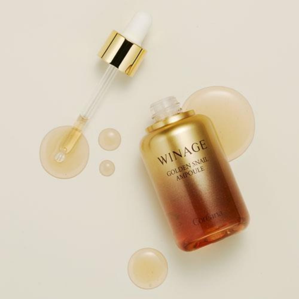 1+1! ウィネージ ゴールデンスネイルアンプル 50ml WINAGE アンプル 韓国アンプル セラム 韓国セラム 美容液 カタツムリ