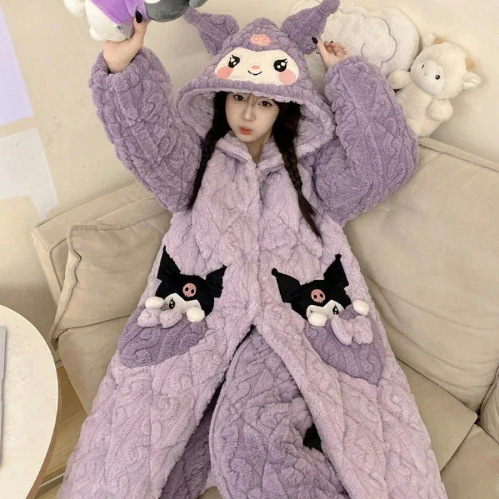 着ぐるみパジャマ 着ぐるみコスプレ ネグリジェ レディース 秋冬 厚手 レディース パジャマ クロミ レディース 三層 かわいい 暖かい ベルベット ホーム服セット アニメ コミック 着ぐるみパジャマ 着ぐるみコスプレ ネグリジェ レディース 秋冬 厚手 レディース パジャマ クロミ レディース 三層 かわいい 暖かい ベルベット ホーム服セット アニメ コミック