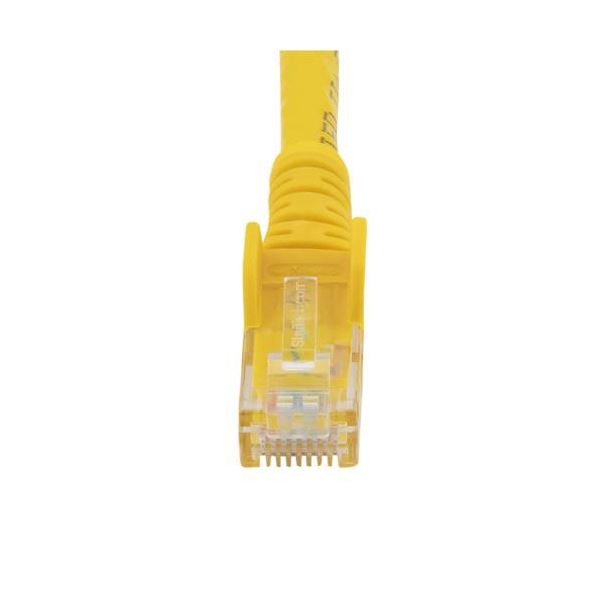 （まとめ） StarTech.com カテゴリ6 LANケーブル RJ45モールドコネクタ 3m イエロー N6PATC3MYL 1本 [x3セット]