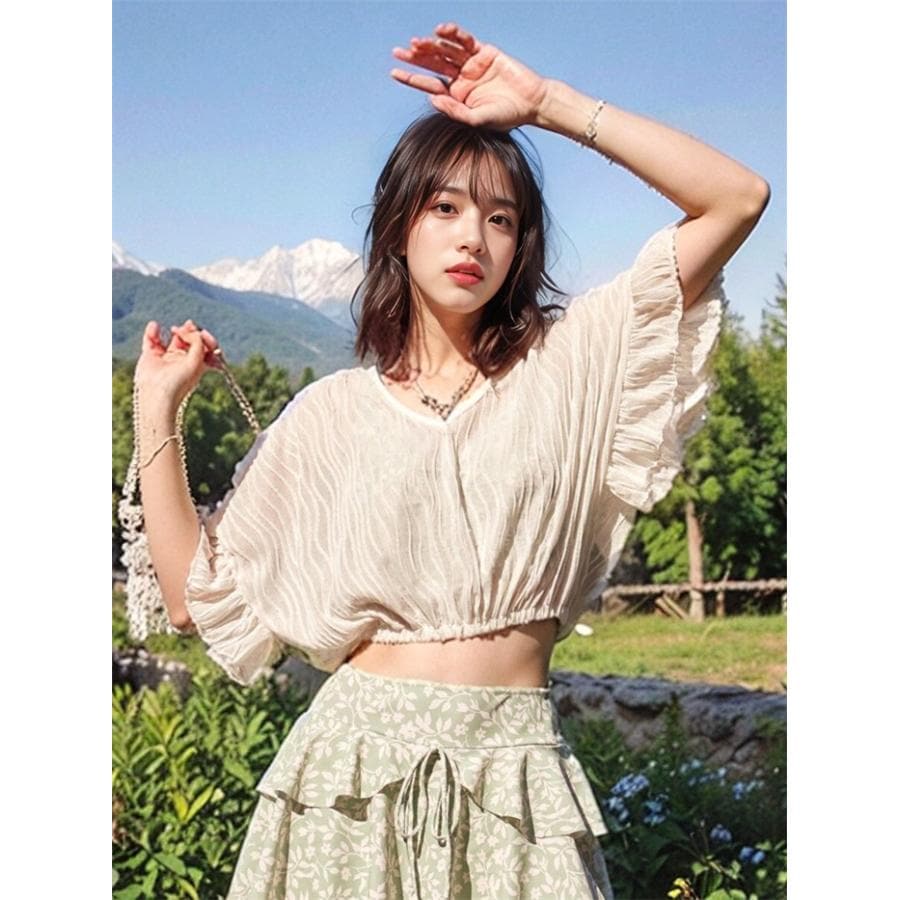 タンキニ 水着 レディース 体型カバー グリーン ボレロ ラッシュガード セパレート 20代 30代 40代 カバーアップ 小胸 露出控えめ ノーワイヤー パッド付