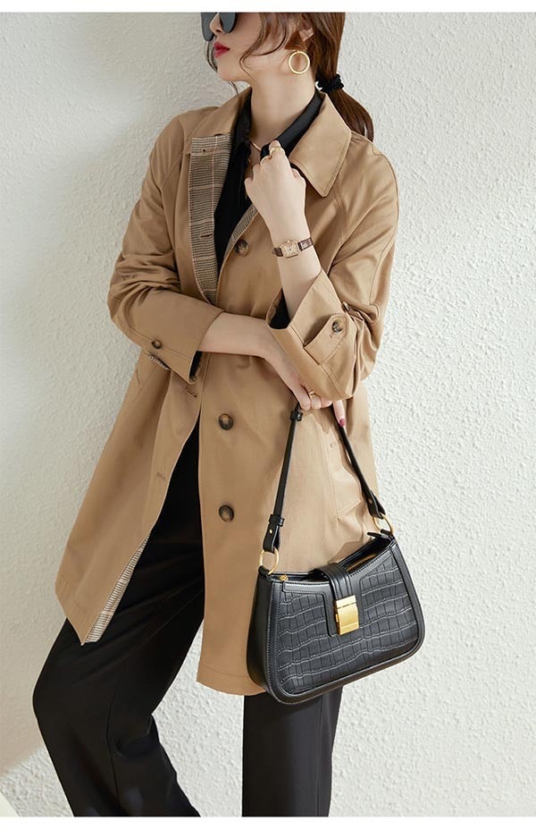 スプリングコート レディース 春 コート ステンカラーコート ジャケット アウター 無地 シンプル 春秋 軽量 大きいサイズ 着痩せ 通勤 韓国 20代 30代 40代 50代 ベージュ ネイビー M