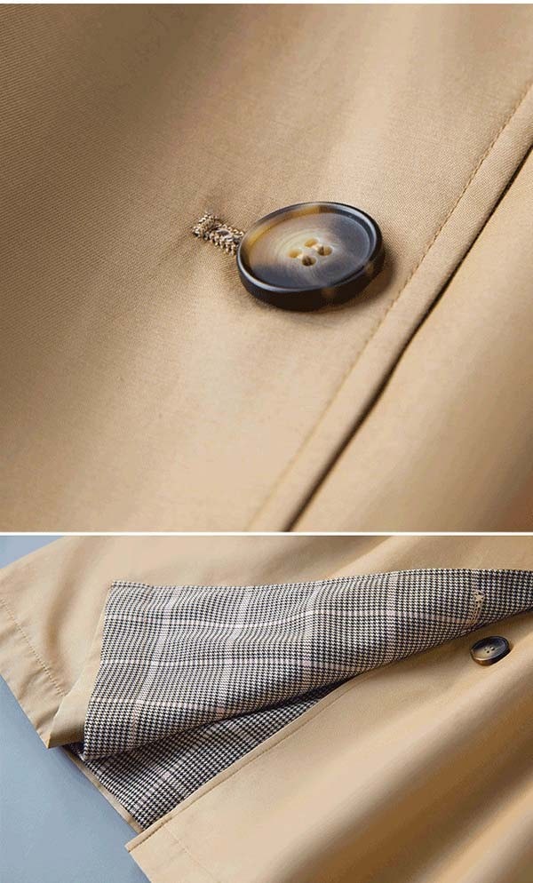 スプリングコート レディース 春 コート ステンカラーコート ジャケット アウター 無地 シンプル 春秋 軽量 大きいサイズ 着痩せ 通勤 韓国 20代 30代 40代 50代 ベージュ ネイビー M