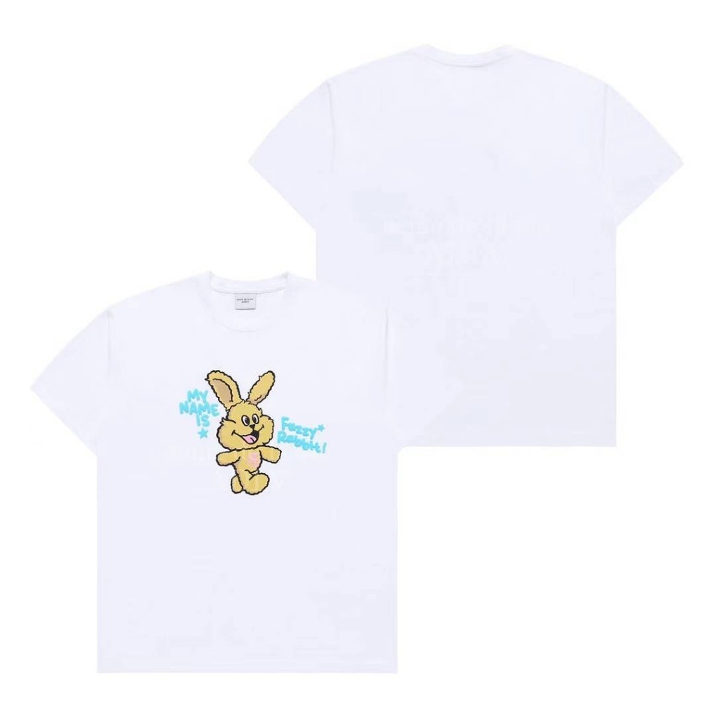 Tシャツ・カットソー MY NAME IS FUZZY RABBIT SHORT SLEEVE T-SHIRT MY NAME IS FUZZY RABBIT SHORT SLEEVE T-SHIRT - 아크메드라비