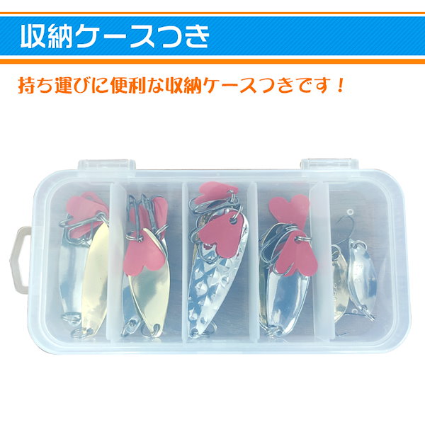 ベルベットアーツ　フォルテ　0.9g Accuracy スプーンルアーセット 多色 収納ケース付き 製品情報／ALL IN