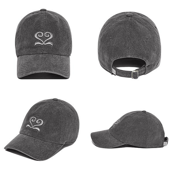 【BLACKPINK ジス着用】【KIJUN】正規品 LOGO CAP 帽子 シンプル レディース メンズ カップルルック 紫外線 小顔 人気  韓国ファッション 春 夏 秋 冬 韓国ブランド