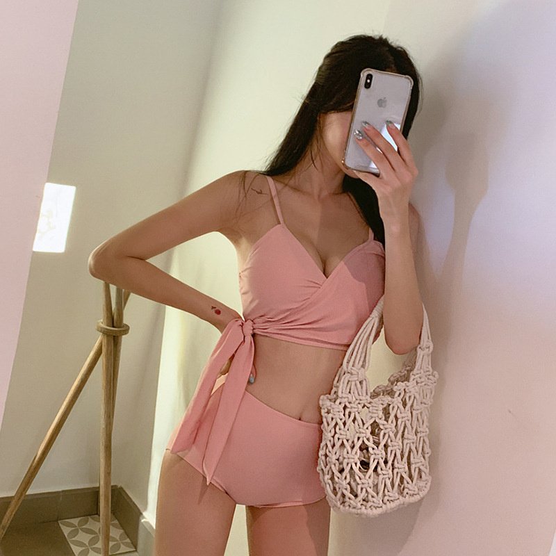 水着 ビキニ 2023年 新作 韓国風 ハイウエスト リボン ピンク ブラック スタイルアップ スプリット ツーピース 夏 バケーション 海 プール トレンド水着 黒 韓国 バレンタイン 2023 プ 水着 ビキニ 2023年 新作 韓国風 ハイウエスト リボン ピンク ブラック スタイルアップ スプリット ツーピース 夏 バケーション 海 プール トレンド水着 黒 韓国 バレンタイン 2023 プ