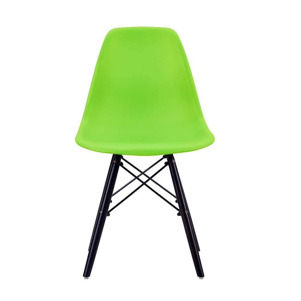 【国内発送】497 イームズチェア リプロダクト ダイニングチェア ダイニングチェアー イームズチェア DSW eames イームズ チェアー DSW イームズ椅子 チェ【4脚セット】【グリーン座面＆