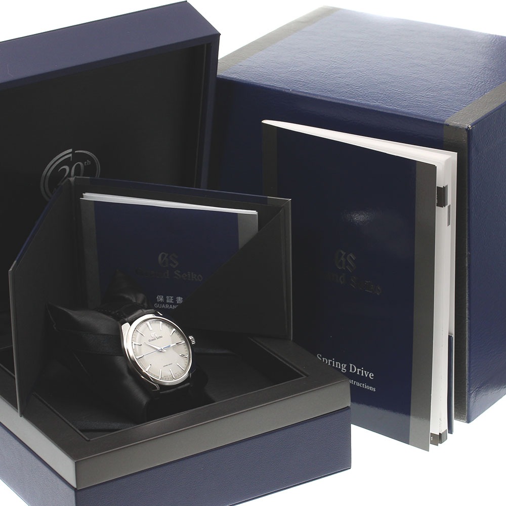 セイコー SEIKO SBGY003/9R31-0AB0 グランドセイコー スプリングドライブ 20周年記念限定 メンズ 良品 箱・保証書付き_836005【中古】